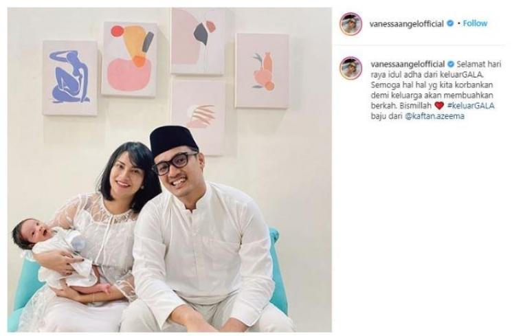 Keluarga Vanessa Angel. (Instagram/@vanessaangelofficial)