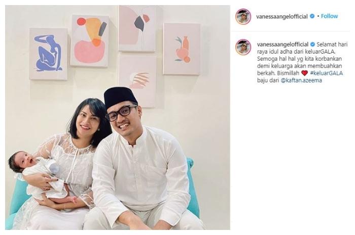 Keluarga Vanessa Angel. (Instagram/@vanessaangelofficial)