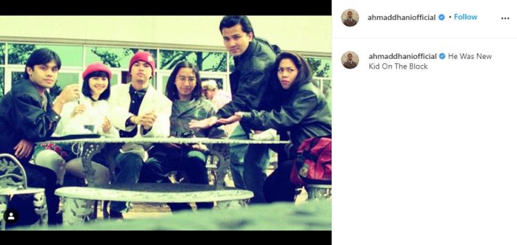 Ahmad Dhani muda. (Instagram/@ahmaddhaniofficial)
