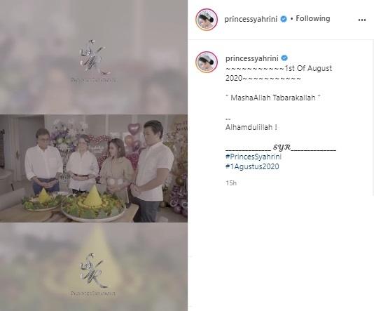 Ulang tahun Syahrini. (Instagram/@princessyahrini)