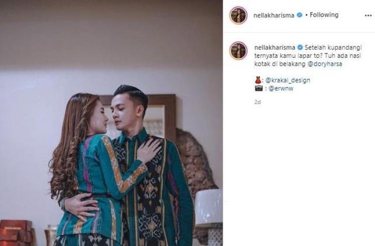 Nella Kharisma dan Dory Harsa. (Instagram/@nellakharisma)