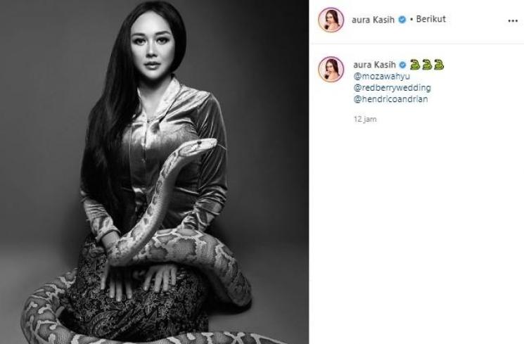 Aura Kasih. (Instagram/@aurakasih)