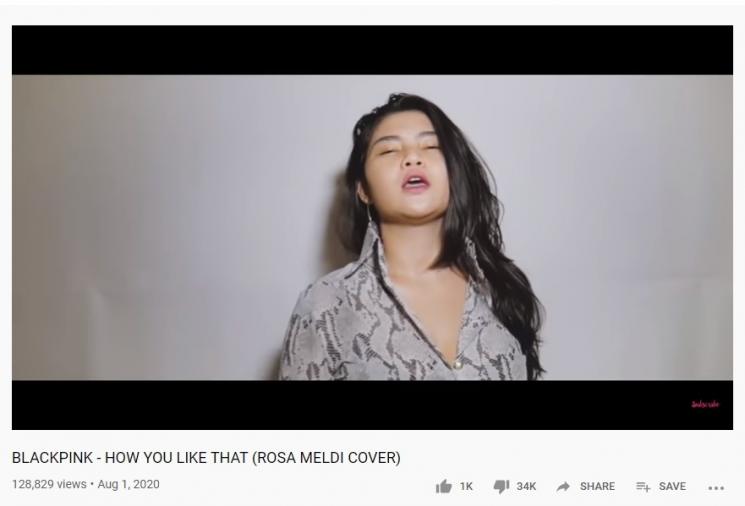 Rosa Meldianti atau Meldi. (YouTube)