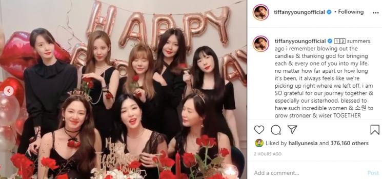 Ultah Tiffany Young dan SNSD (Instagram/@tiffanyyoungofficial)