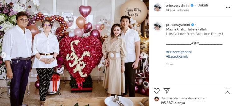Syahrini (Instagram/@princessyahrini)