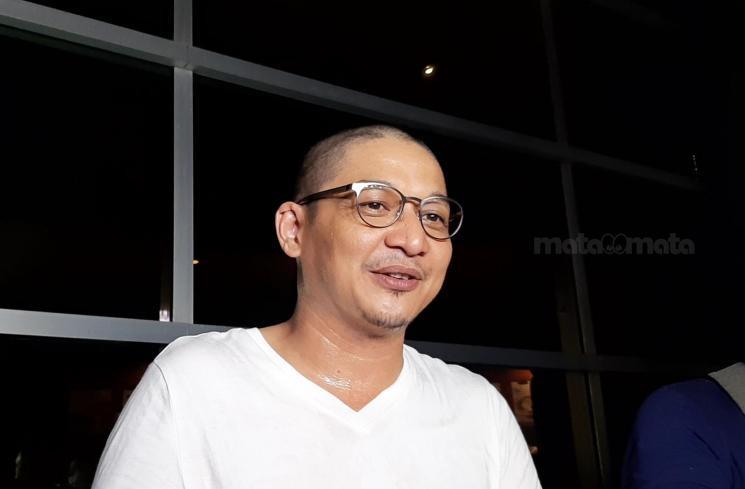Rambut plontos Pasha Ungu. [MataMata.com/Herwanto]