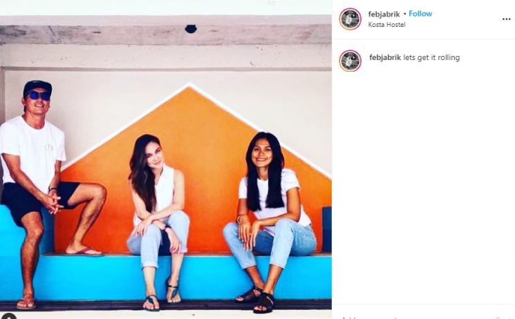 Kakak ipar Luna Maya (Instagram/@febjabrik)