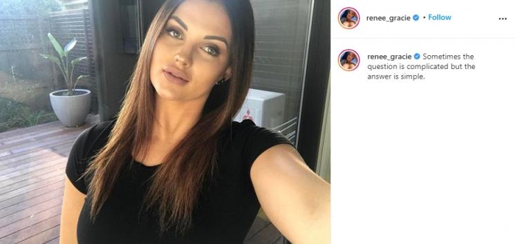 Seleb yang bergabung di aplikasi OnlyFans. (Instagram/@renee.gracie)