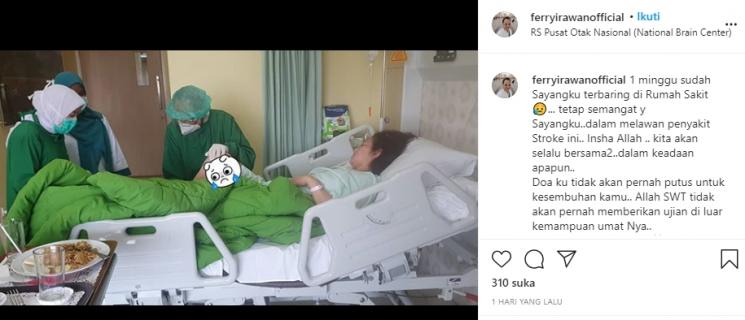 Ferry Irawan dan istri, Anggi Novita (Instagram/@ferryirawanofficial)