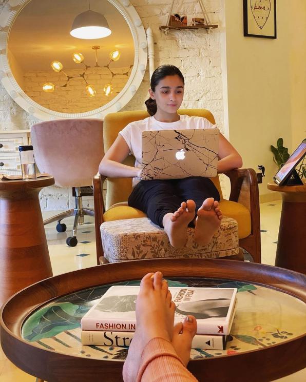 Apartemen mewah Alia Bhatt (Instagram/@shaheenb)