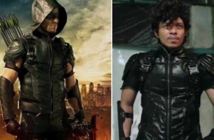 Tuai Cibiran, Kostum Atta Halilintar di Ashiap Man Mirip Green Arrow. (Twitter)