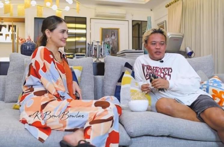 Sule ngobrol bareng Luna Maya. (YouTube/Luna Maya)