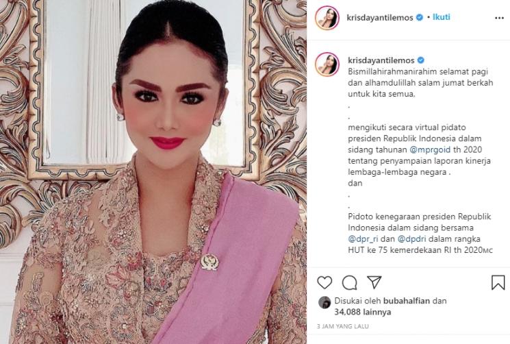 Krisdayanti (Instagram/@krisdayantilemos)