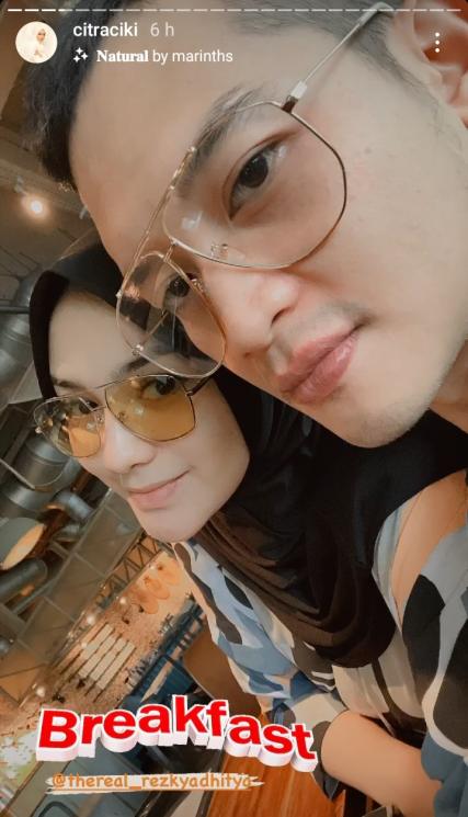 Citra Kirana dan Rezky Aditya (Instagram/@citraciki)