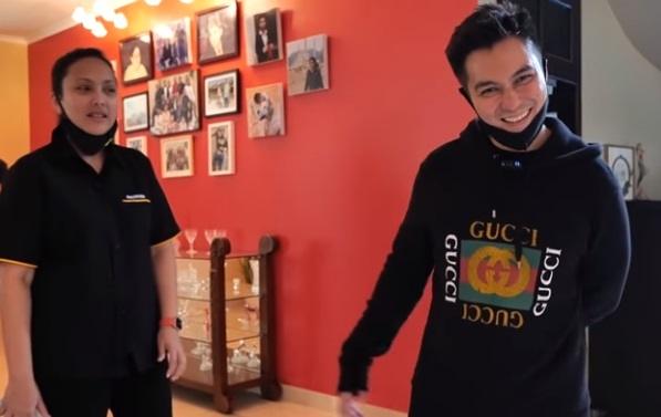 Baim Wong dan mantan pacarnya, Stella [YouTube]