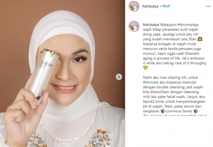 Futri Zulya, istri Mumtaz Rais (Instagram/@futrizulya)