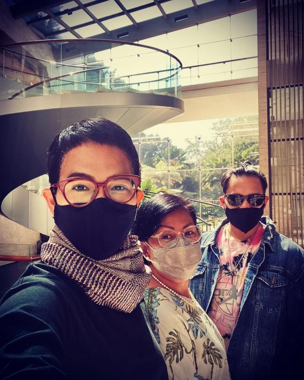 Mario Lawalata, Reggy Lawalata, dan Oscar Lawalata (Instagram/@oscarlawalata)