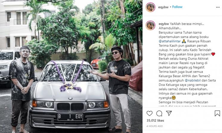 Atta Halilintar (Instagram/@attahalilintar)