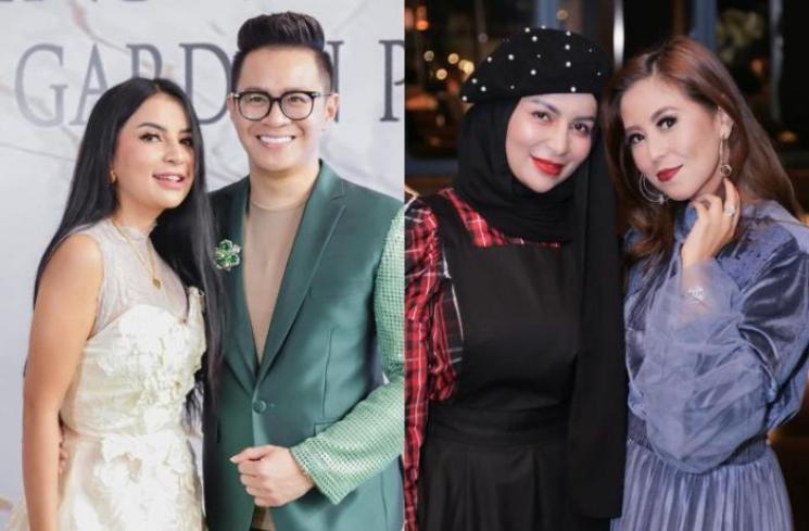 Gaya seksi vs busana muslim Five Vi. (Instagram/@hansvirgoro88, @five_vrachmawati)