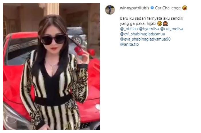 Winny Putri Lubis. (Instagram/@winnyputrilubis)
