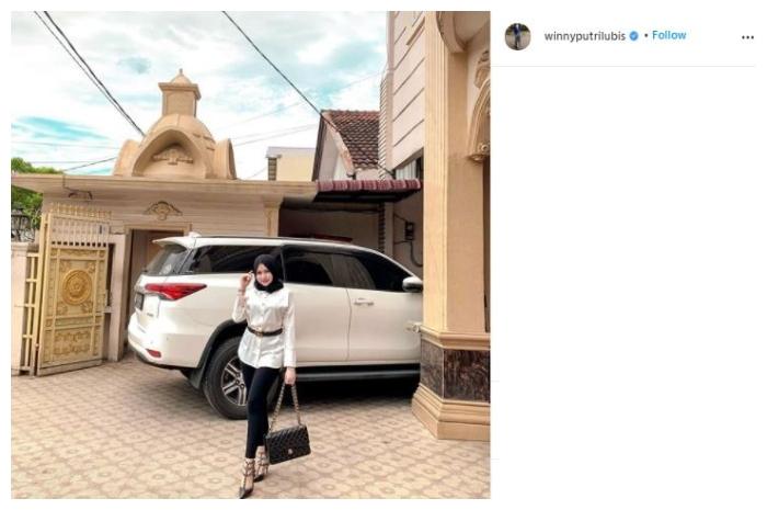 Winny Putri Lubis. (Instagram/@winnyputrilubis)