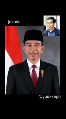 Potret masa muda Presiden RI. (Instagram/@yuukkepo)