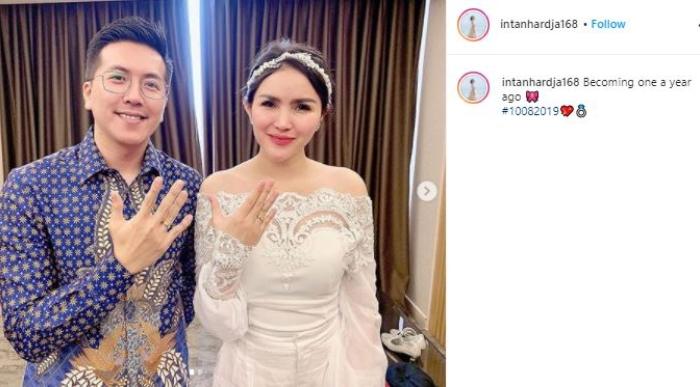 Pernikahan kedua Intan Hardja. (Instagram/@intanhardja168)