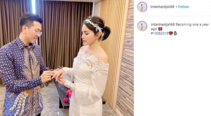 Pernikahan kedua Intan Hardja. (Instagram/@intanhardja168)