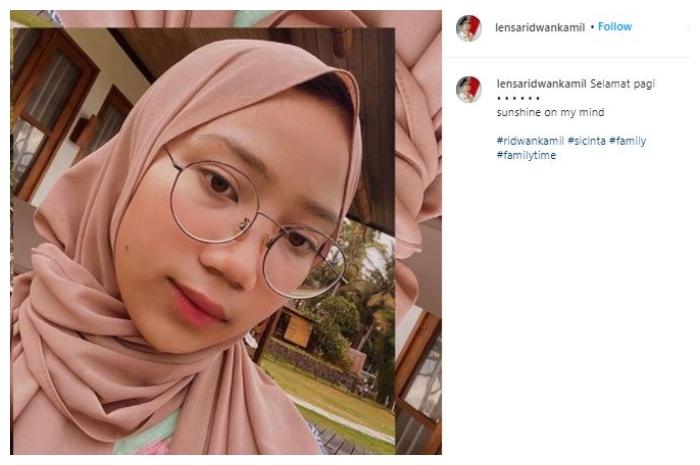 Camillia Laetitia Azzahra. (Instagram/@lensaridwankamil)