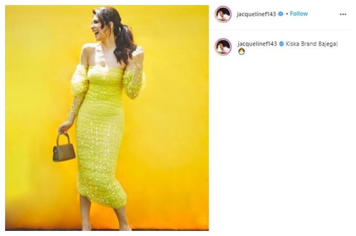 Gaya mewah Jacqueline Fernandez. (Instagram/@jacquelinef143)