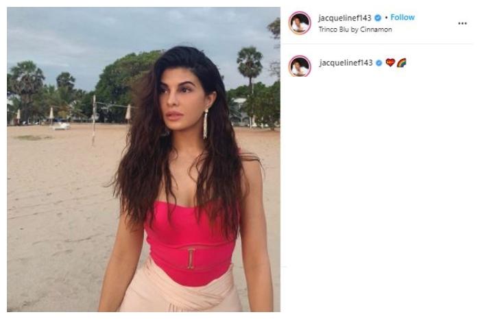 Gaya mewah Jacqueline Fernandez. (Instagram/@jacquelinef143)