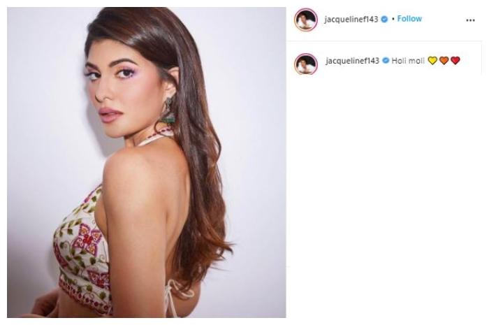 Gaya mewah Jacqueline Fernandez. (Instagram/@jacquelinef143)