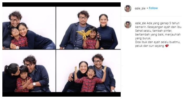 Siti Fauziah Saekhoni, pemeran Bu Tejo yang viral. (Instagram/@ozie_zie)