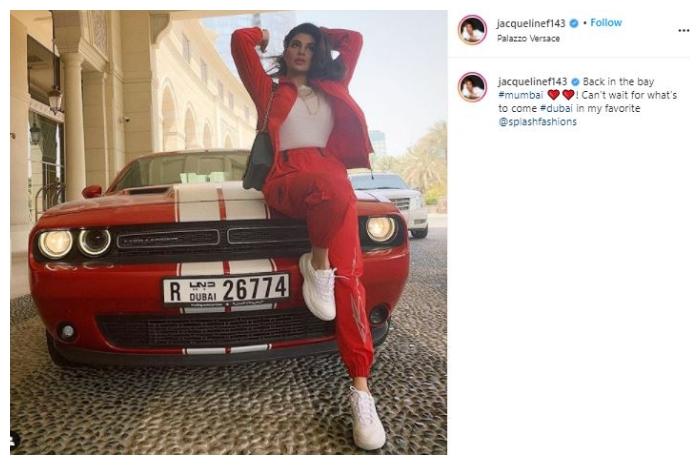 Gaya mewah Jacqueline Fernandez. (Instagram/@jacquelinef143)