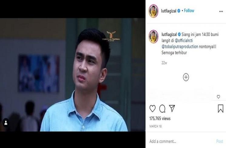 Lutfi Agizal (Instagram @lutfiagizal)