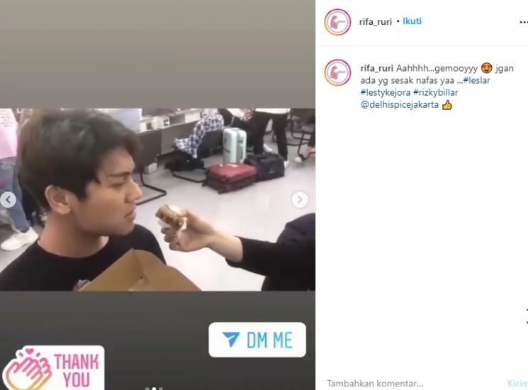 Lesty Kejora dan Rizky Billar (Instagram/@rifa_ruri)
