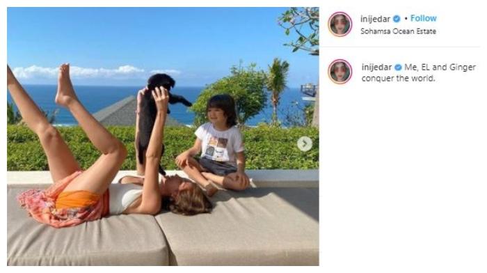 Jessica Iskandar. (Instagram/@Inijedar)