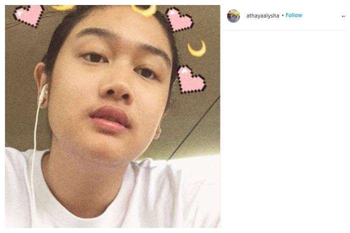 Athaya Alysha. (Instagram/@alethaalysha)