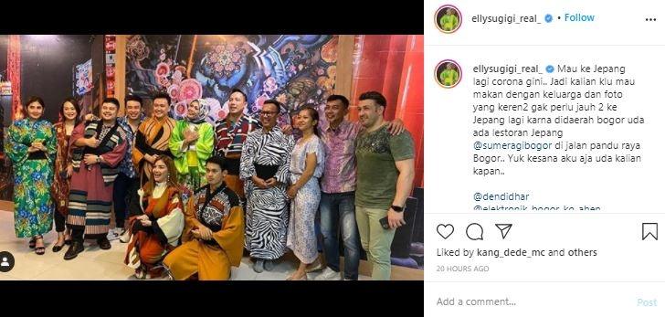 Potret terbaru Elly Sugigi. (Instagram/@ellysugigi_real)