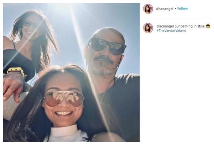 Muti, ibu sambung Haico Van der Veken. (Instagram/@discoangel)