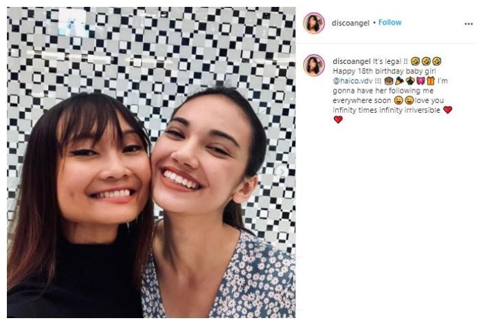 Muti, ibu sambung Haico Van der Veken. (Instagram/@discoangel)