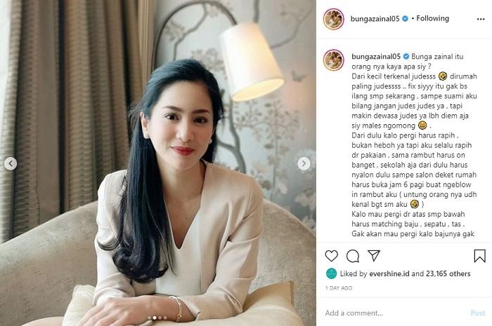 Bunga Zainal (Instagram @bungazainal05)