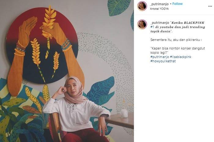 Putri Manjo, Yu Tri film Tilik di kehidupan nyata. (Instagram/@_putrimanjo)
