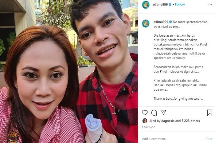 El Ibnu dan Sarah (Instagram @elibnu999)