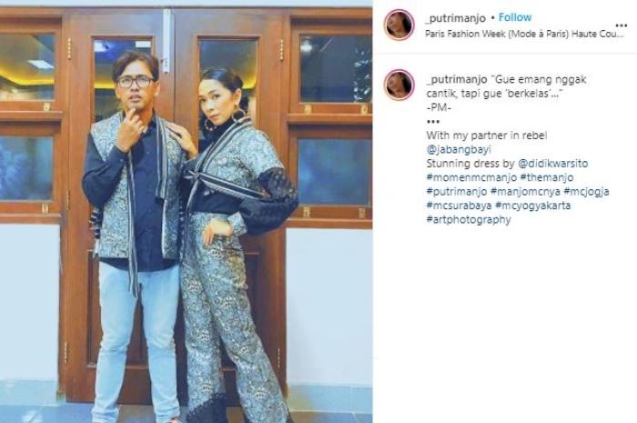 Putri Manjo, Yu Tri film Tilik di kehidupan nyata. (Instagram/@_putrimanjo)