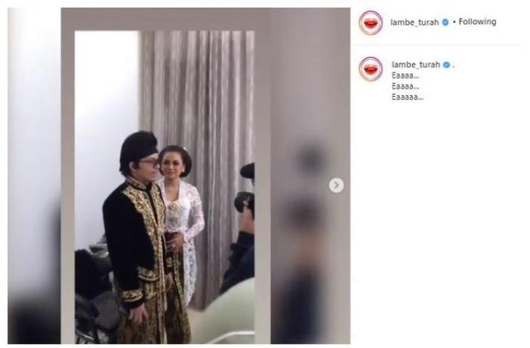 Atta Halilintar dan Aurel Hermansyah. (Instagram/@lambe_turah)