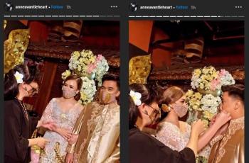 Amanda Manopo pakai kebaya. (Instagram)