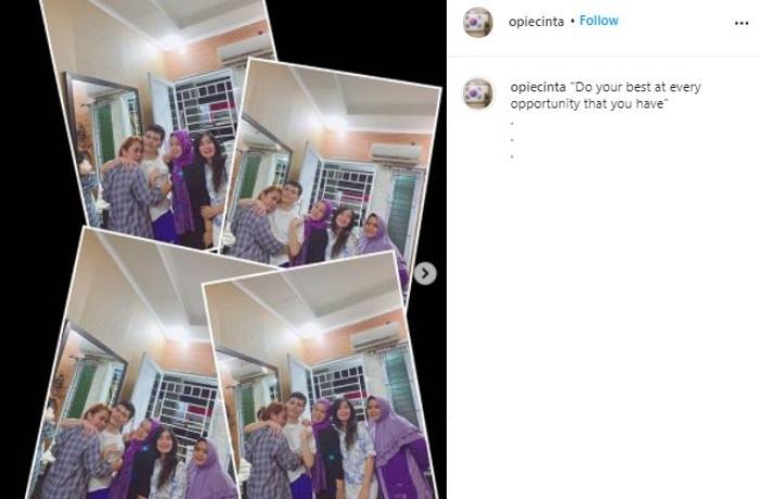 El Ibnu dan Sarah. (Instagram/@opiecinta)