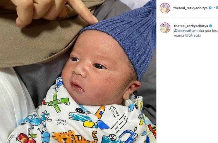 Anak Citra Kirana dan Rezky Aditya (Instagram/@thereal_rezkyadhitya)