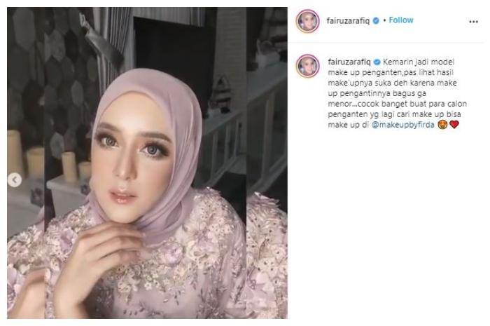 Fairuz A Rafiq dipuji kayak Barbie. (Instagram/@fairuzarafiq)
